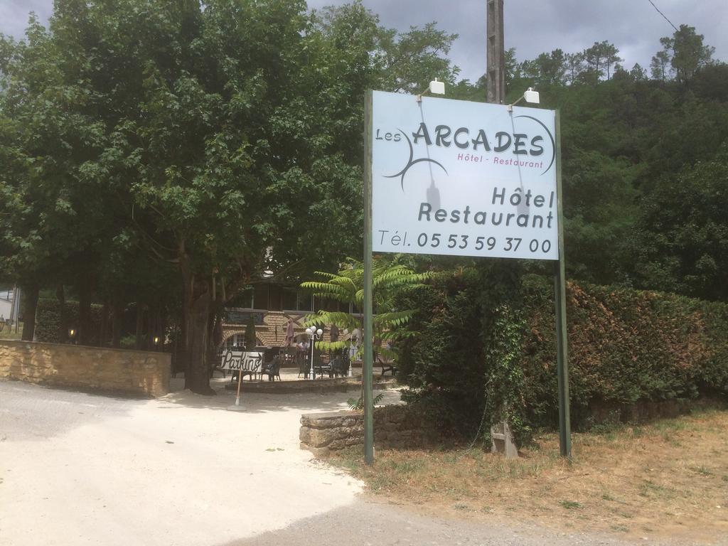 Les Arcades Hotel Sarlat-la-Caneda Bagian luar foto